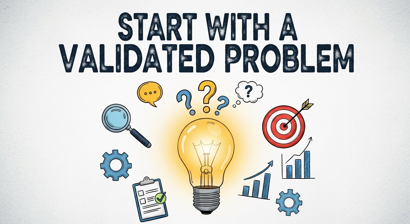 Start With a Validated Problem