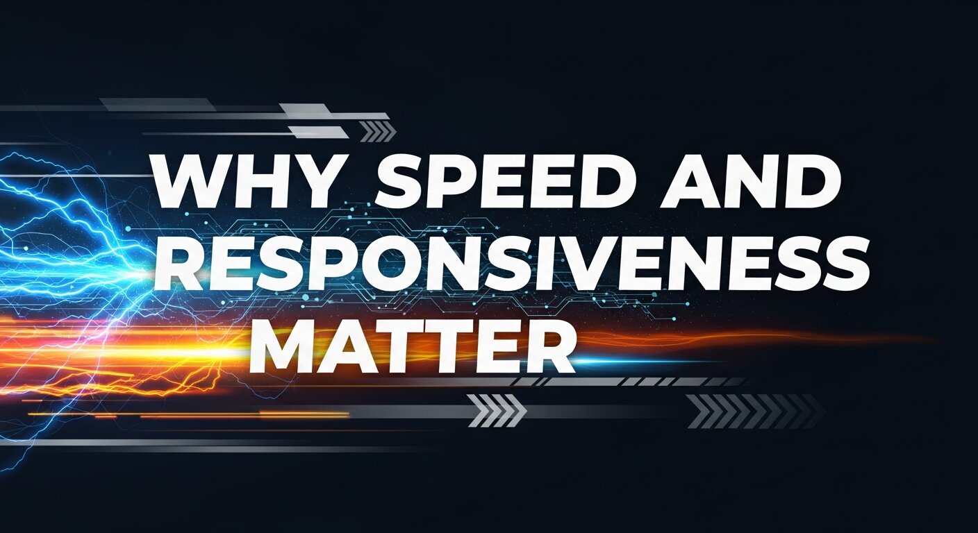  Speed and Responsiveness