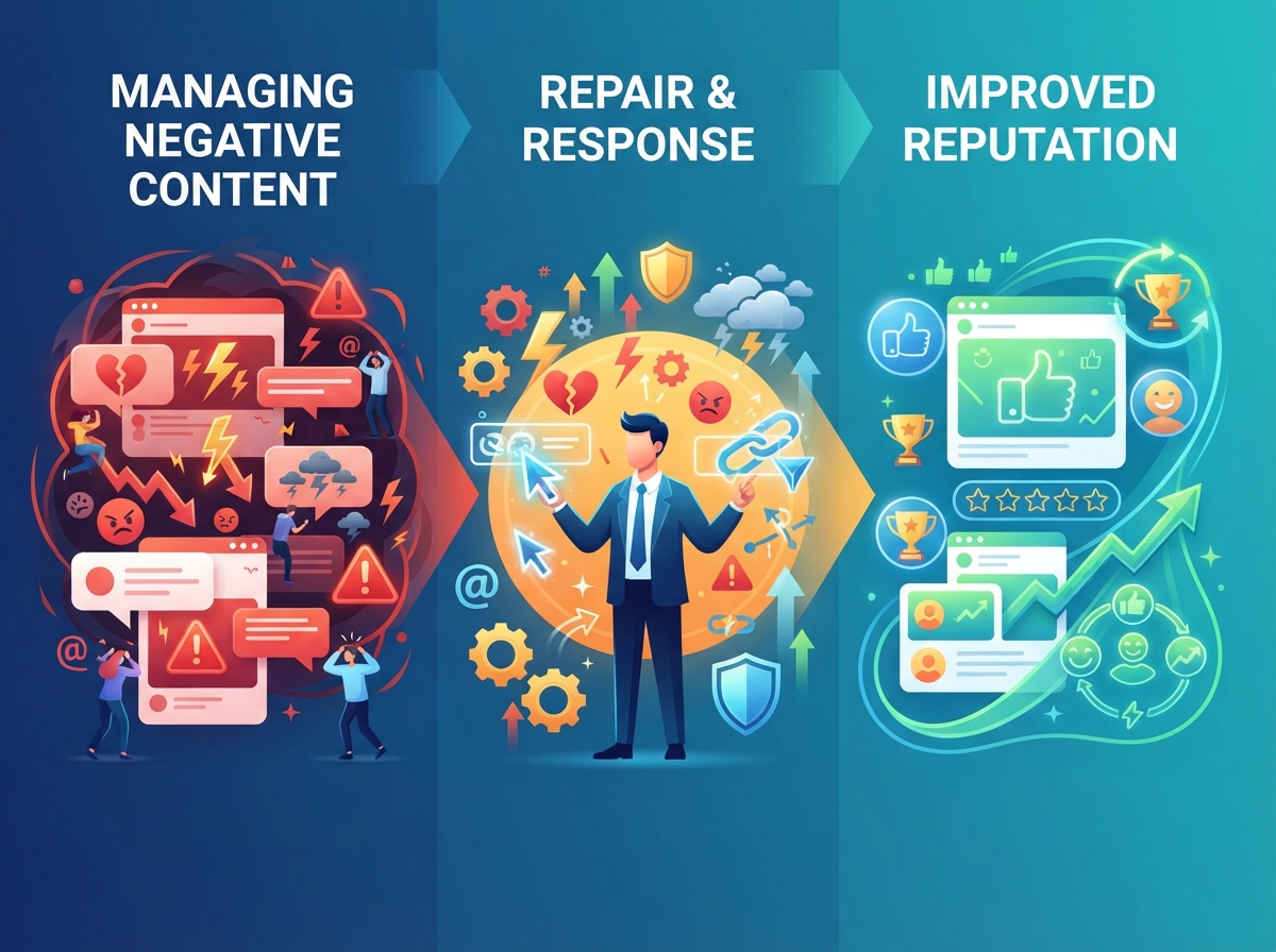 Negative Content Management Supports Online Reputation